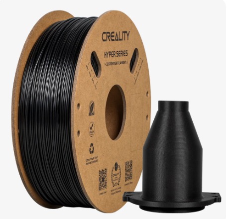 Foto de Filamento ABS - Hyper - Black - 1.75mm - 1kg - Creality