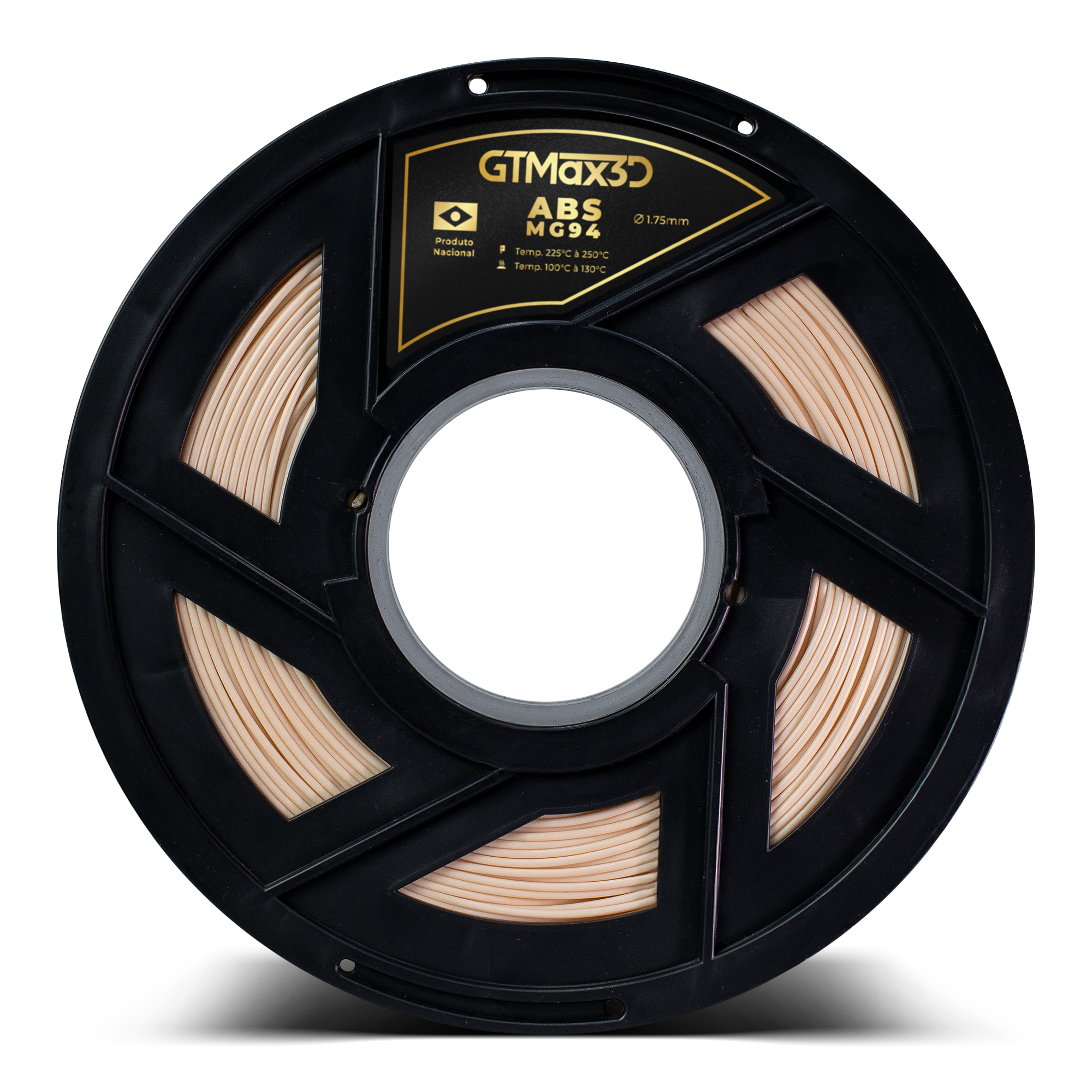 Foto de Filamento ABS - Nude - Premium MG94 - GTMax 3D - 1.75mm - 1KG