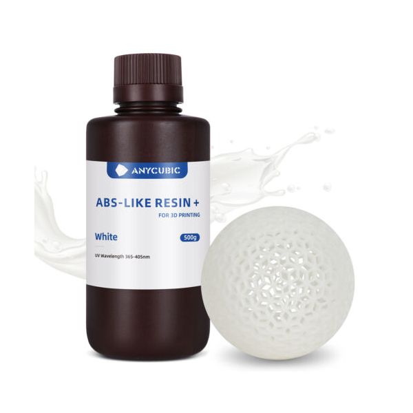 Foto de Resina UV – ABS Like Pro 2 – Branco – 1kg – Anycubic