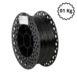 Foto de Filamento PETG – Preto – 3N3 – 1.75mm – 1Kg