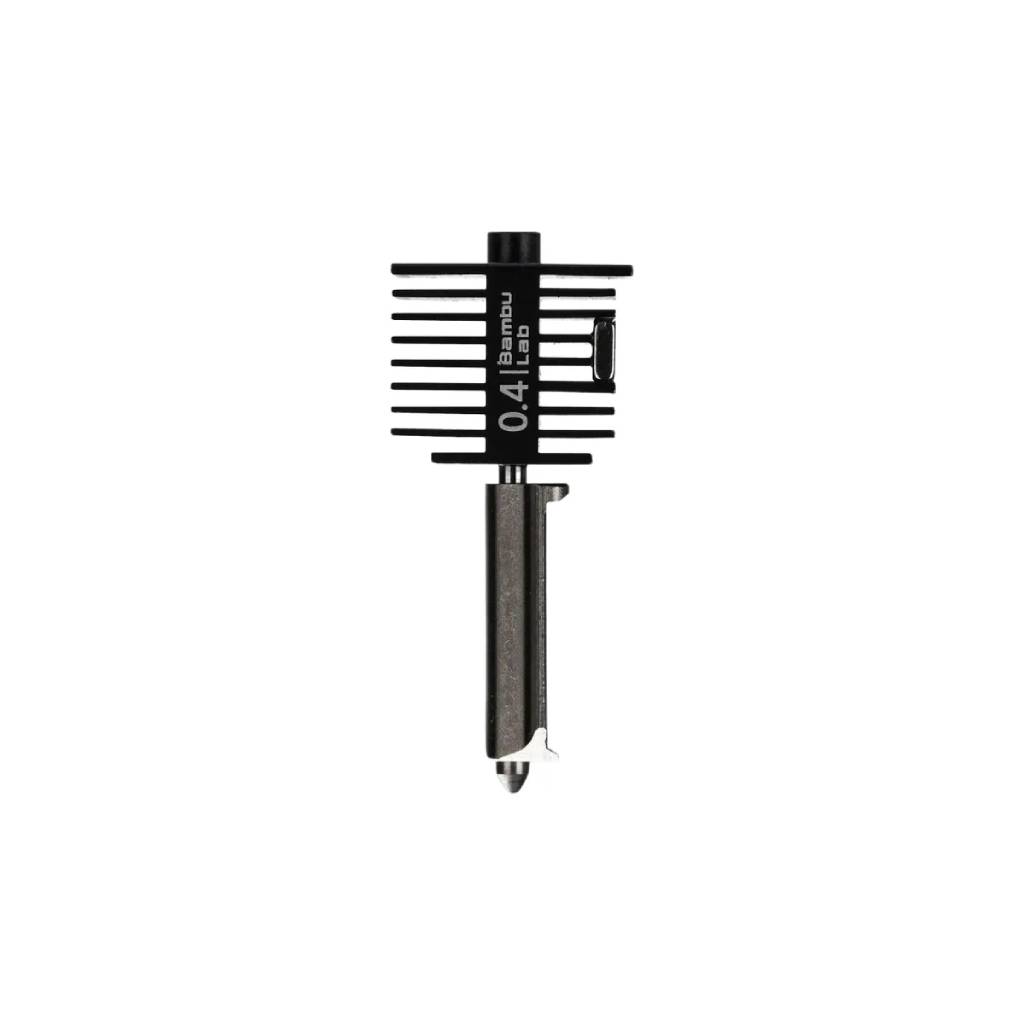 Foto de Kit Completo Hotend Aço Inoxidável Original – Bico de 0.2mm – Linha X1/P1 – Bambu Lab