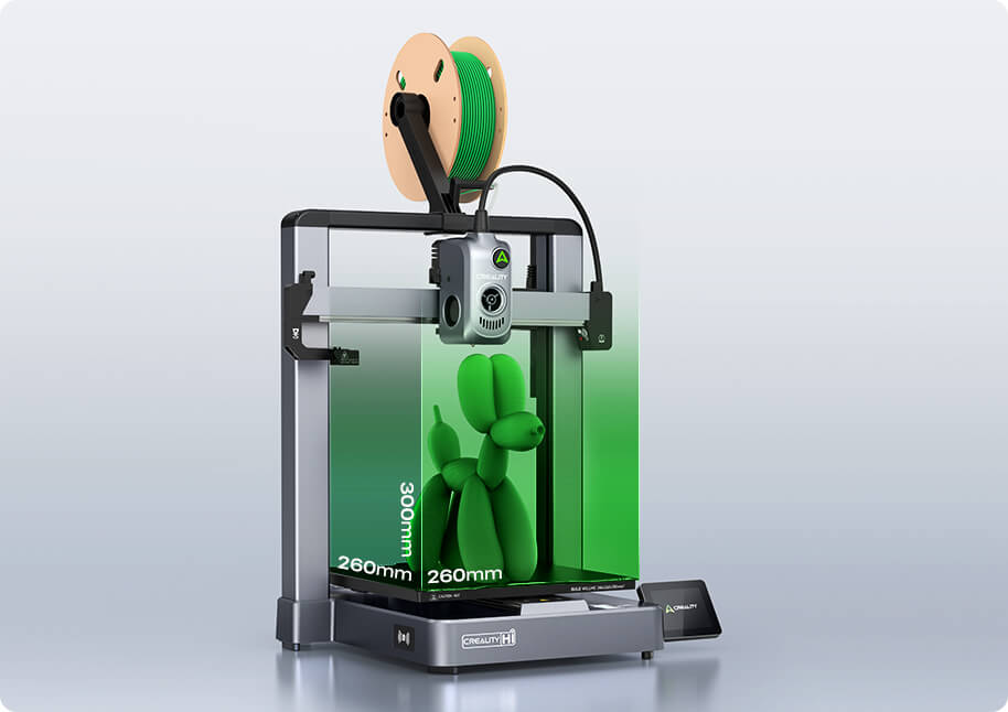 Foto de Impressora 3D – Hi – Creality 3D + Treinamento Ao Vivo Grátis