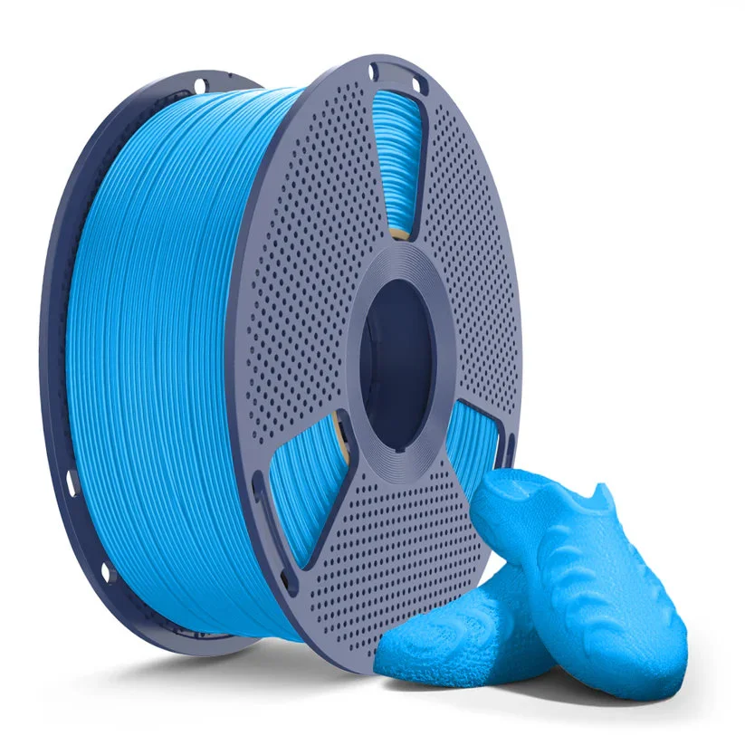Foto de Filamento - Tpu - Azul - Sunlu - 1kg