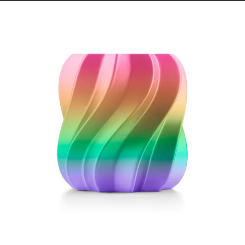 Foto de Filamento - PLA Silk - Rainbow - Anycubic - 1kg