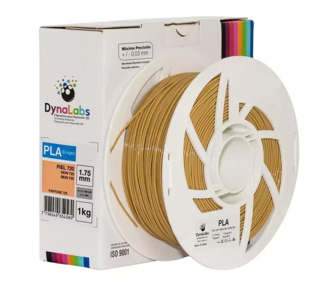 Foto de Filamento PLA Ingeo – Skin 720 – Dynalabs – 1.75mm – 1kg