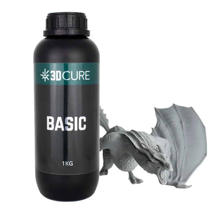 Foto de Resina Basic  - Cinza Claro  - 1kg - 3D Cure