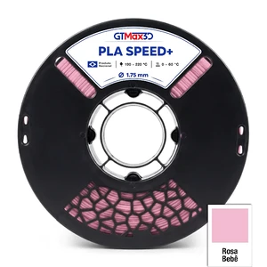 Foto de Filamento - PLA - Rosa Bebê - Premium GT3D - 1kg