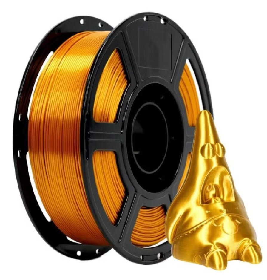 Foto de Filamento – PLA – Silk  Ouro – Flashforge – 1kg