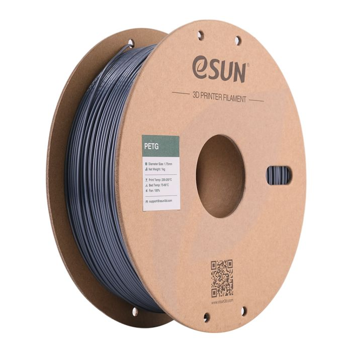 Foto de Filamento PETG Basic - Cinza - 1,75mm - 1Kg - eSun