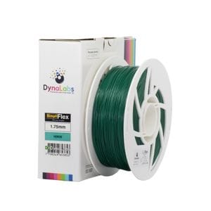 Foto de Filamento SIMPLIFlex - Verde - DynaLabs - 1.75mm - 1kg