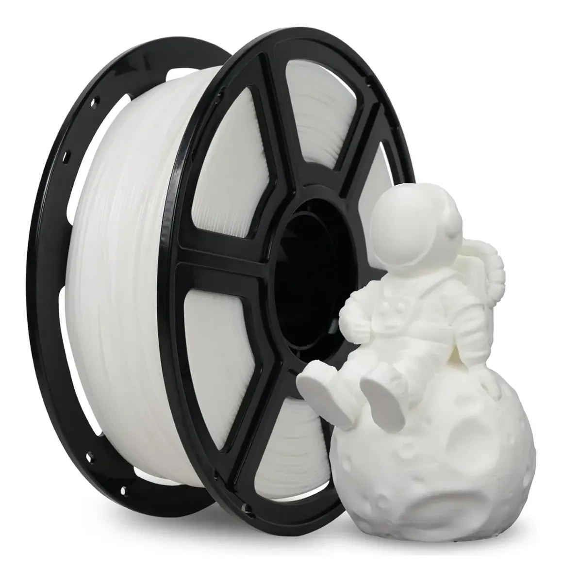 Foto de Filamento – PLA Lite Matte – Branco – 1kg – Flashforge