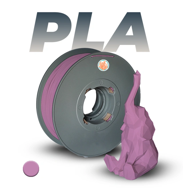 Foto de Filamento – PLA – Lilás – Flexy Green