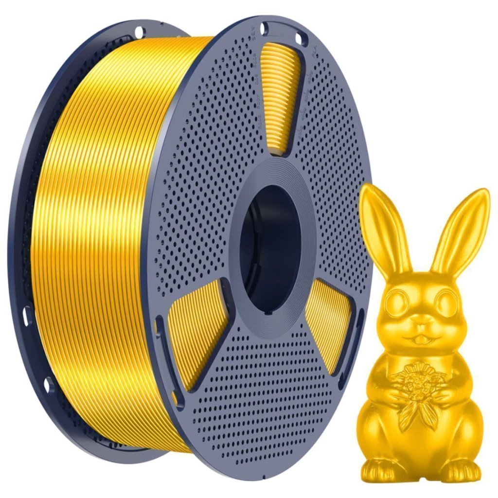 Foto de Filamento - Silk PLA Plus - Dourado Claro - Sunlu - 1kg