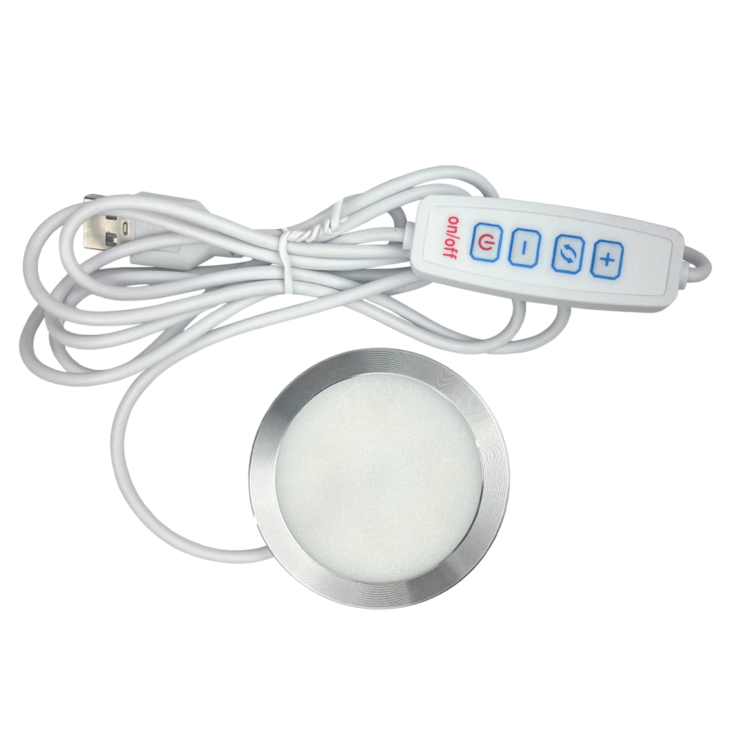 Foto de Luminária  Branca - Fria/Quente/Neutra - 6W