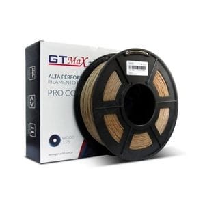 Foto de Filamento – de – Madeira – Wood –1.75mm – GTMax 3D – 1KG
