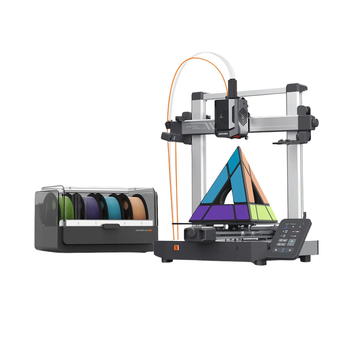 Foto de Impresora 3D FDM Aberta Kobra 3 V2 Combo Aycubic