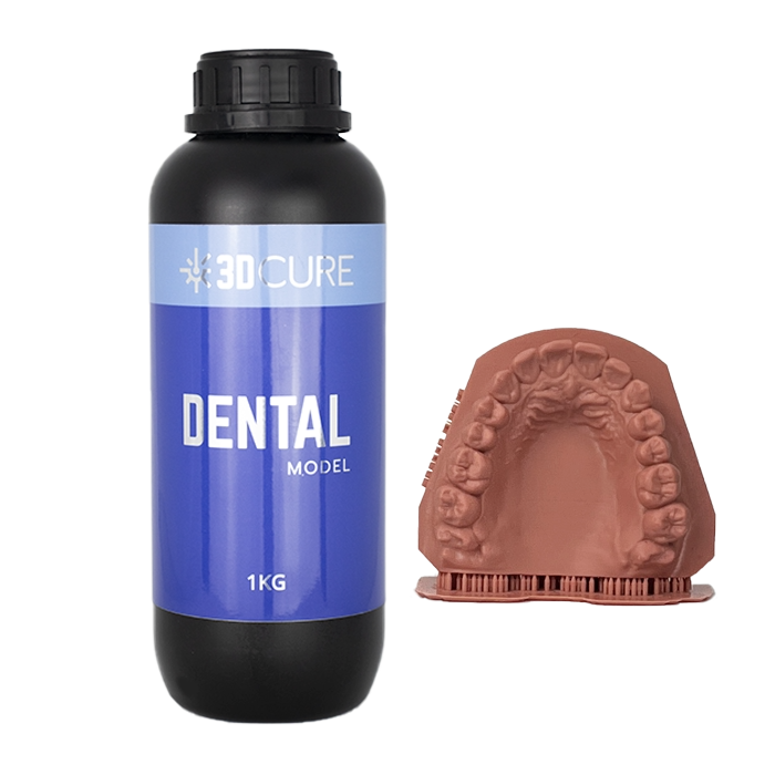 Foto de Resina Dental Model  - Terracota- 1kg - 3D Cure