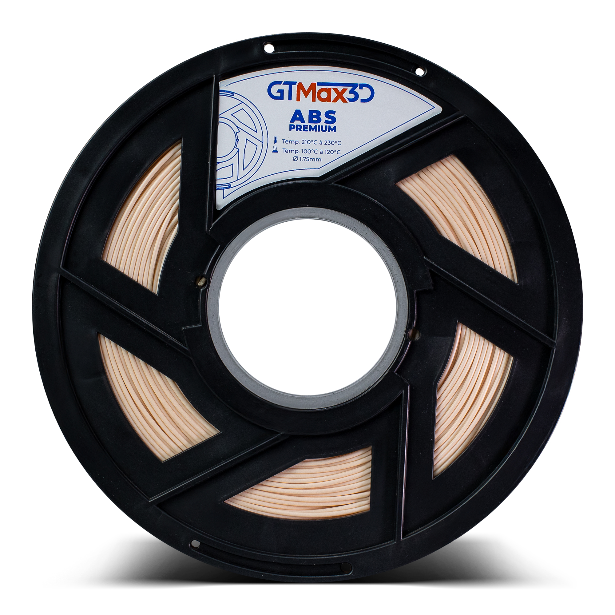 Foto de Filamento ABS - Nude - Premium - GTMax 3D - 1.75mm - 1KG