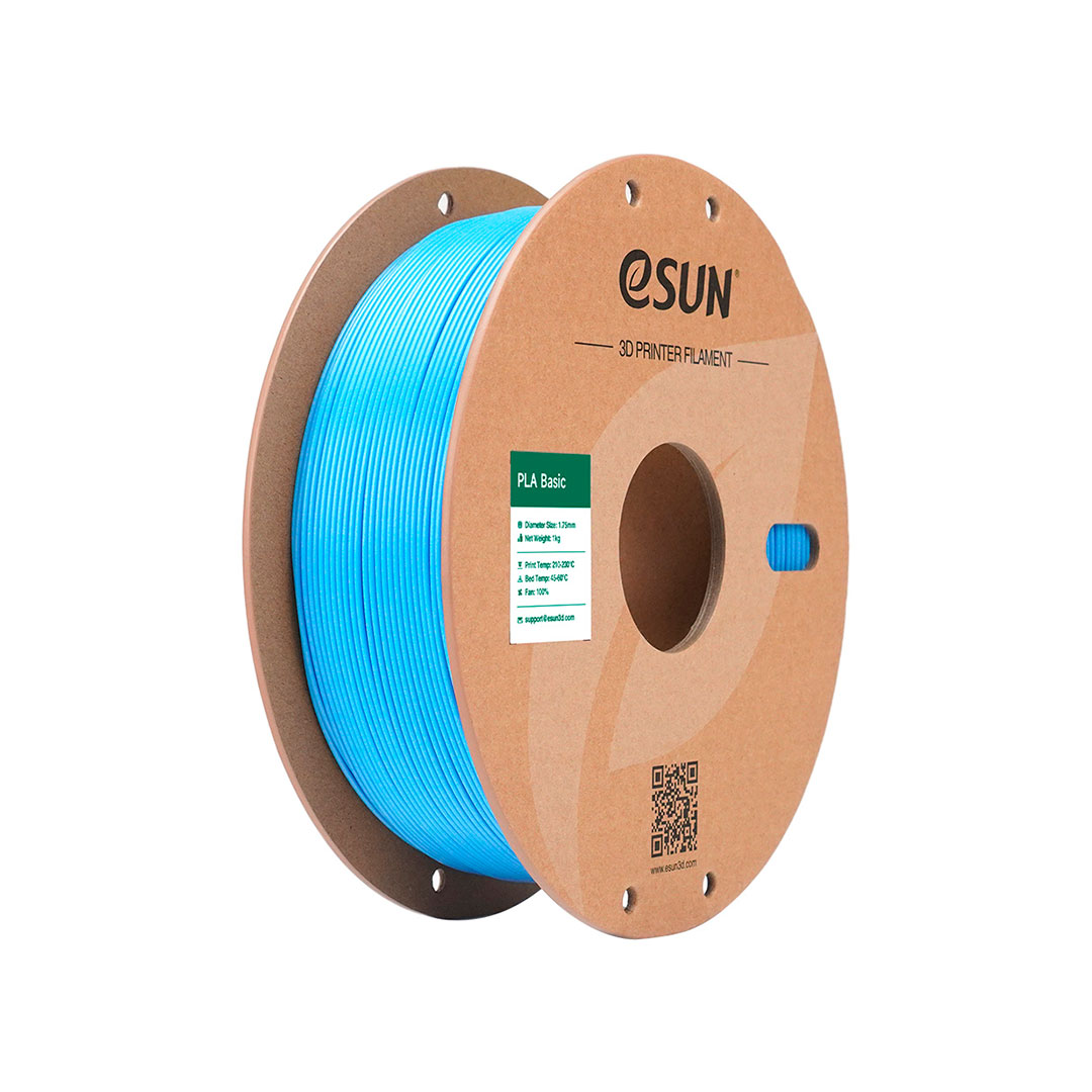 Foto de Filamento PLA Basic - Azul Claro - 1,75mm - 1Kg - eSun