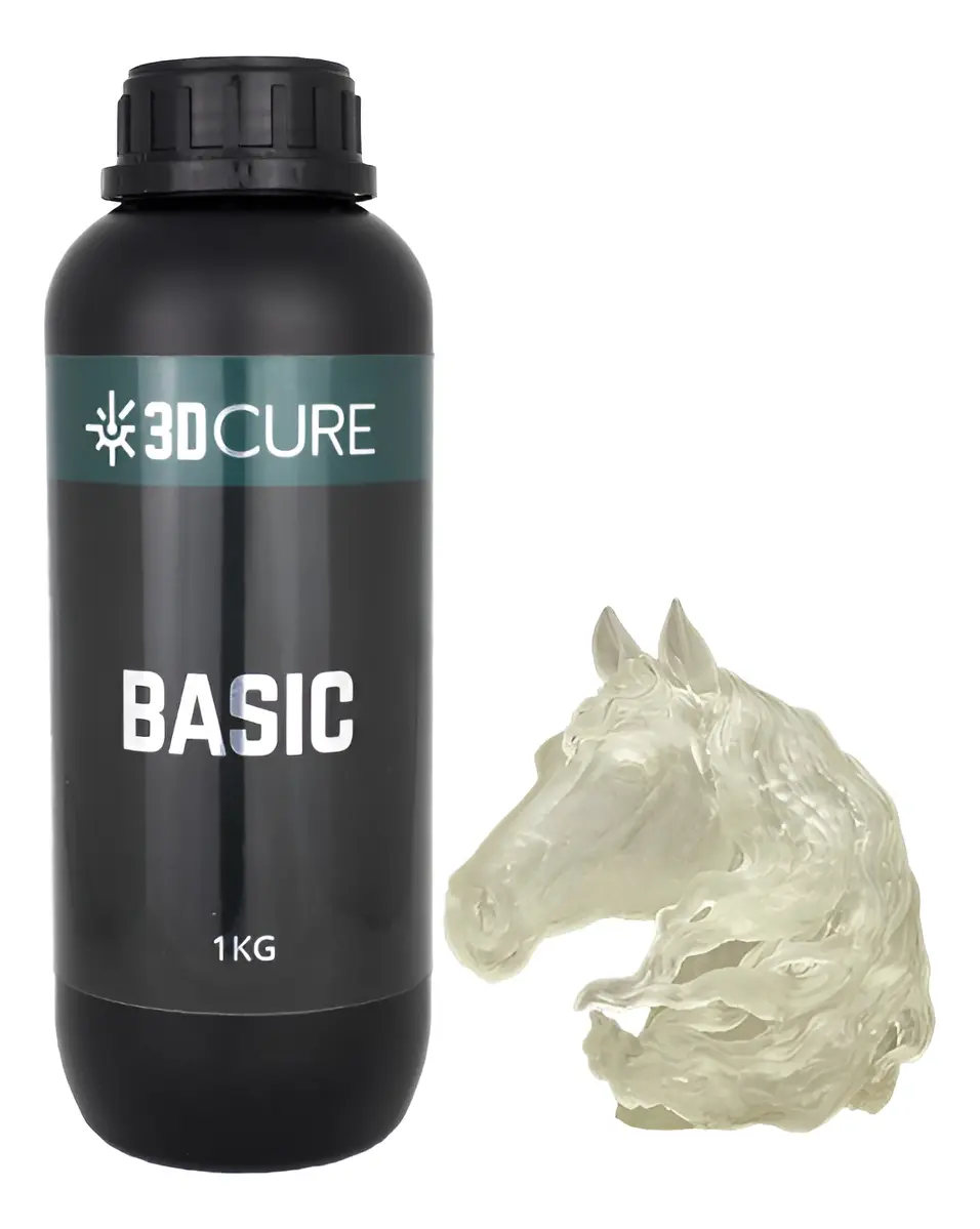 Foto de Resina Basic - Clear - 1kg - 3D Cure