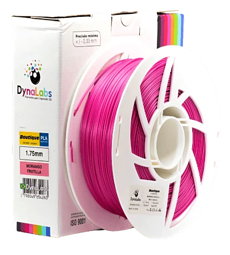 Foto de Filamento PLA Boutique - Morango Futila - Dynalabs - 1.75mm - 1kg