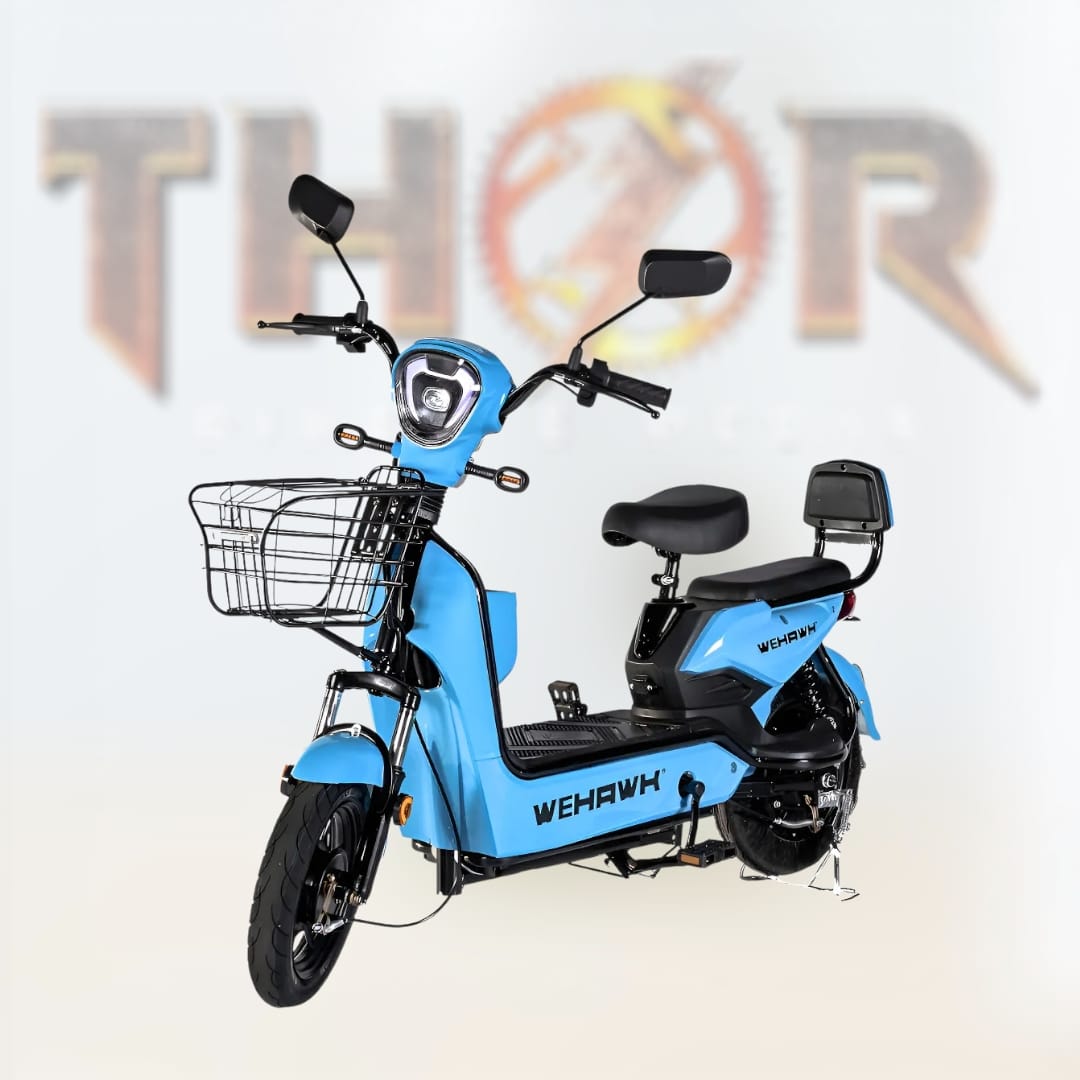 BICICLETA ELETRICA BASKET HW500 - WEHAWK - Imagem 1