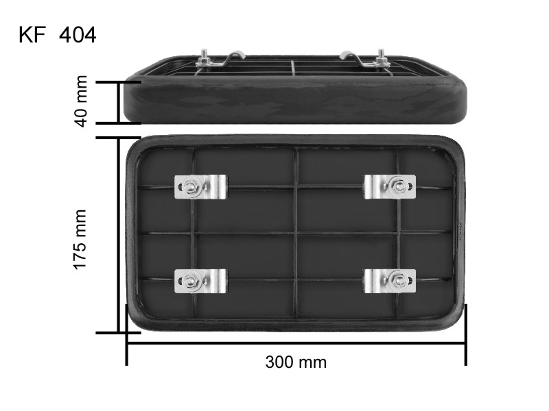 ASSENTO P/ BAGAGEIRO TRADICIONAL - KALF - Imagem 3