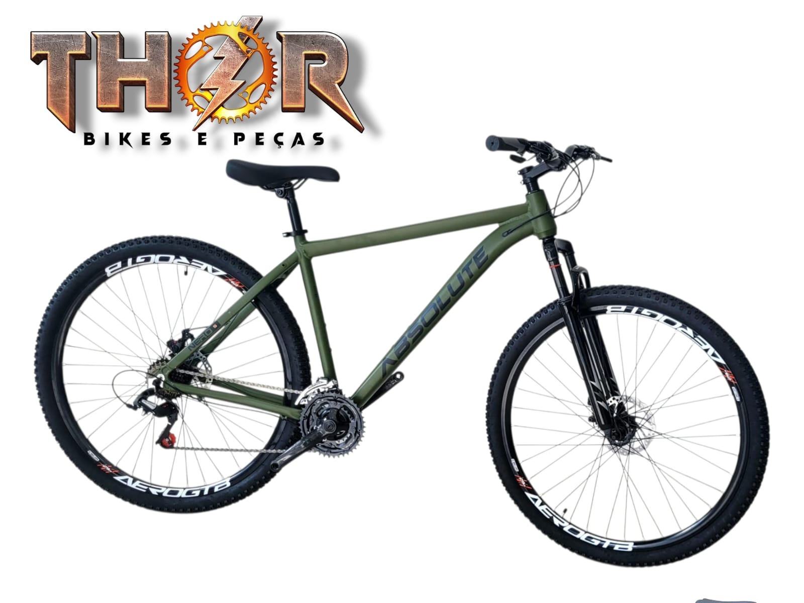 BICICLETA 29 MTB NERO-5 C/ 21V - ABSOLUTE