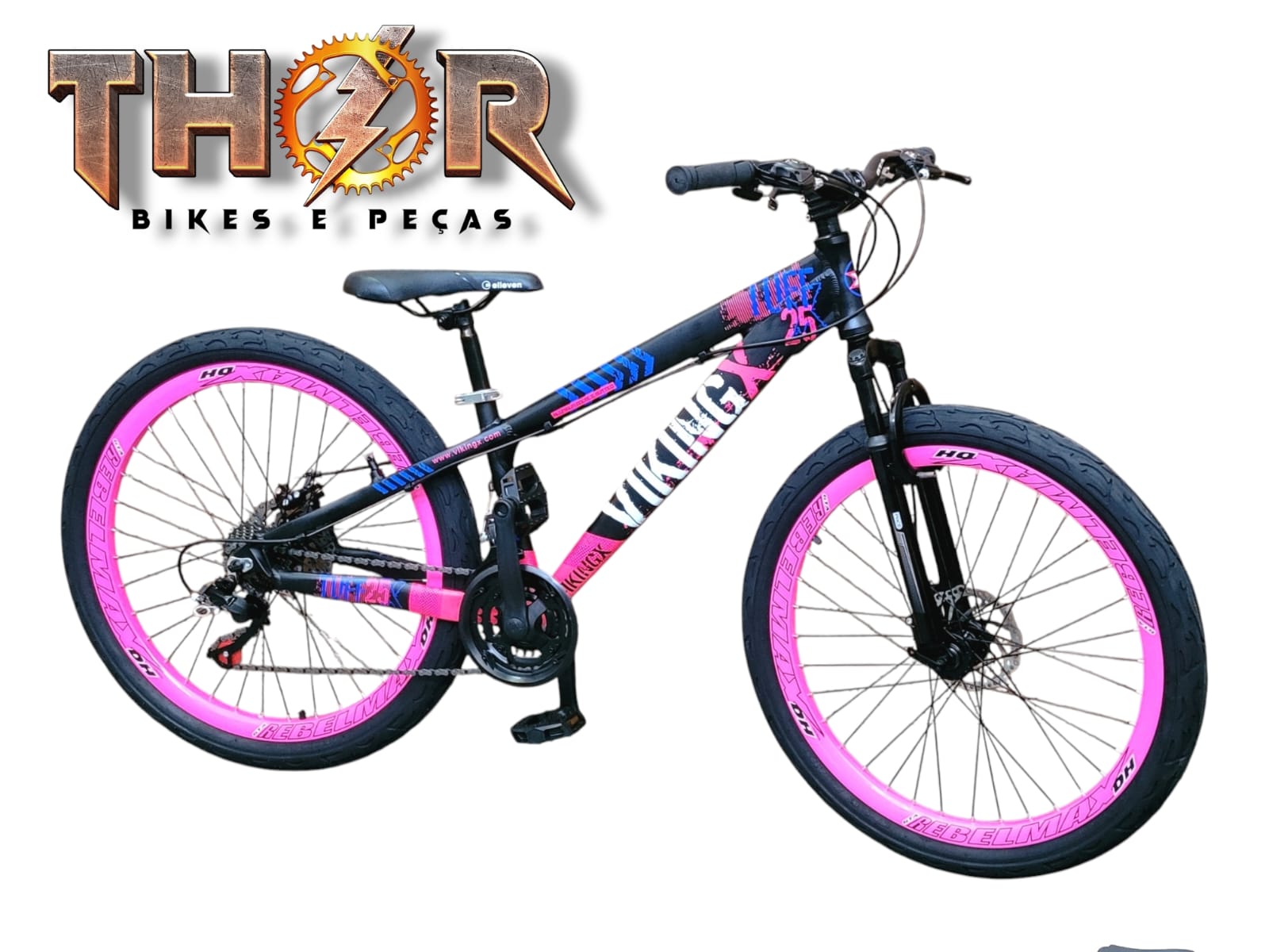 BICICLETA 26 VIKINGX C/ 21V FREIO DISCO
