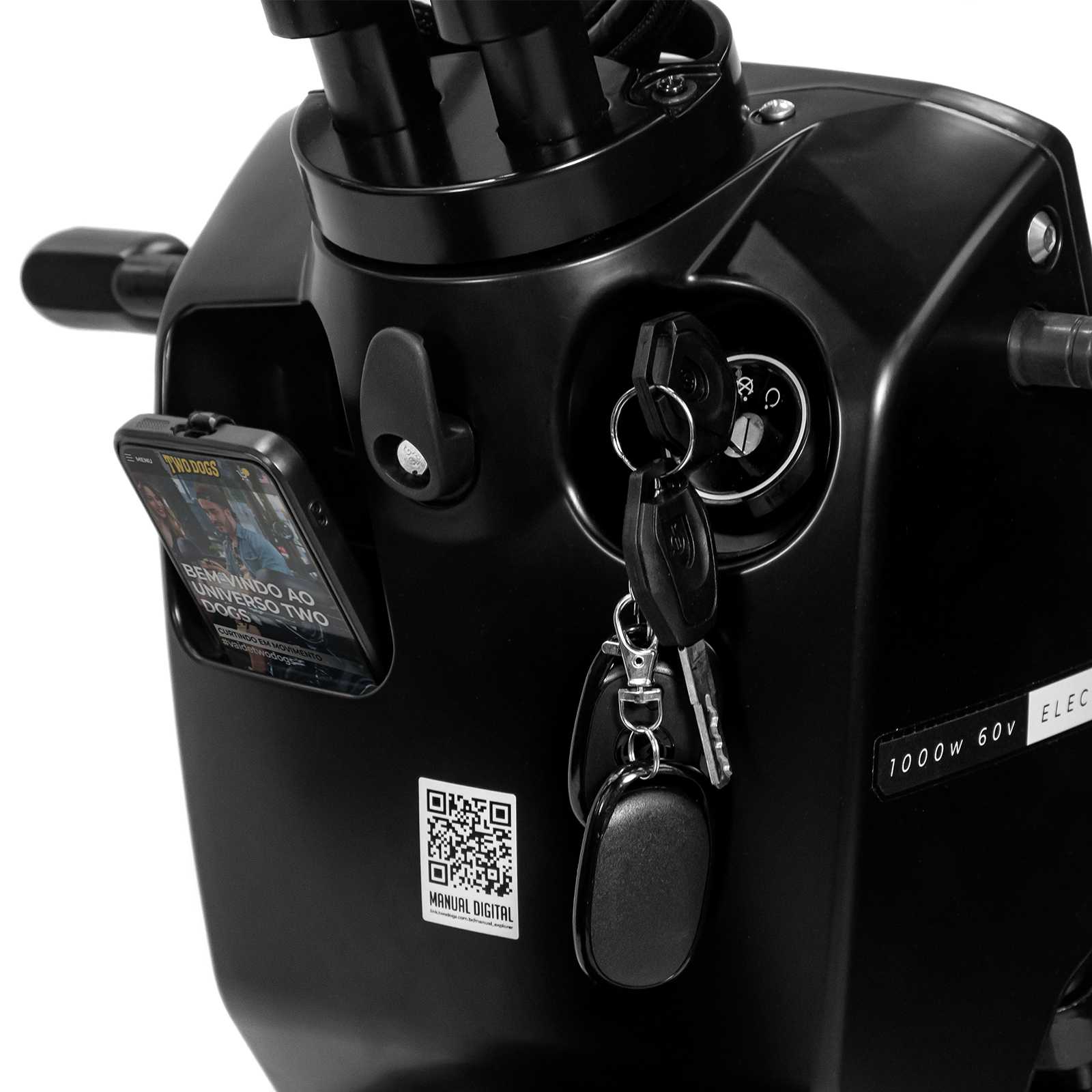 BICICLETA ELETRICA 1000W BET EXPLORER - TWO DOGS - Imagem 2