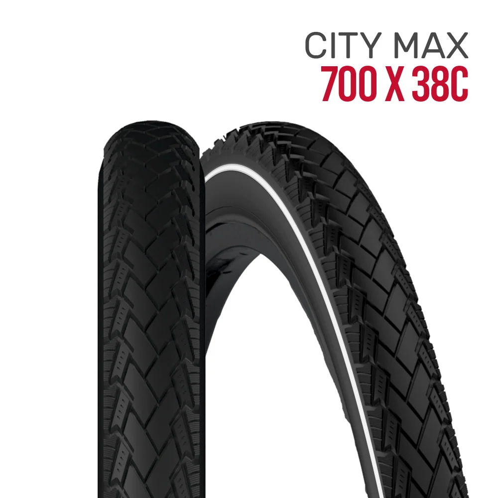 PNEU 700 x 38C CITY MAX C/ FX REFLETIVA - PACO