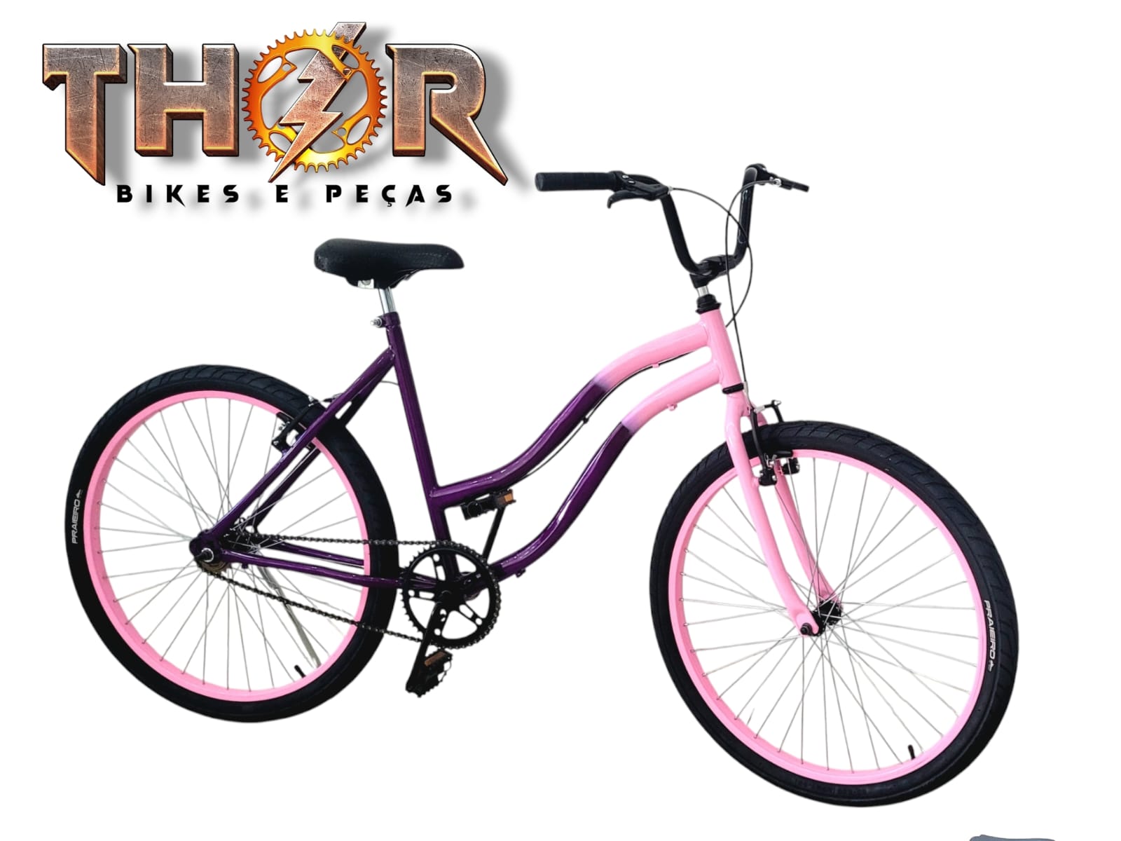 BICICLETA 26 BEACH FEMININA - Imagem 4