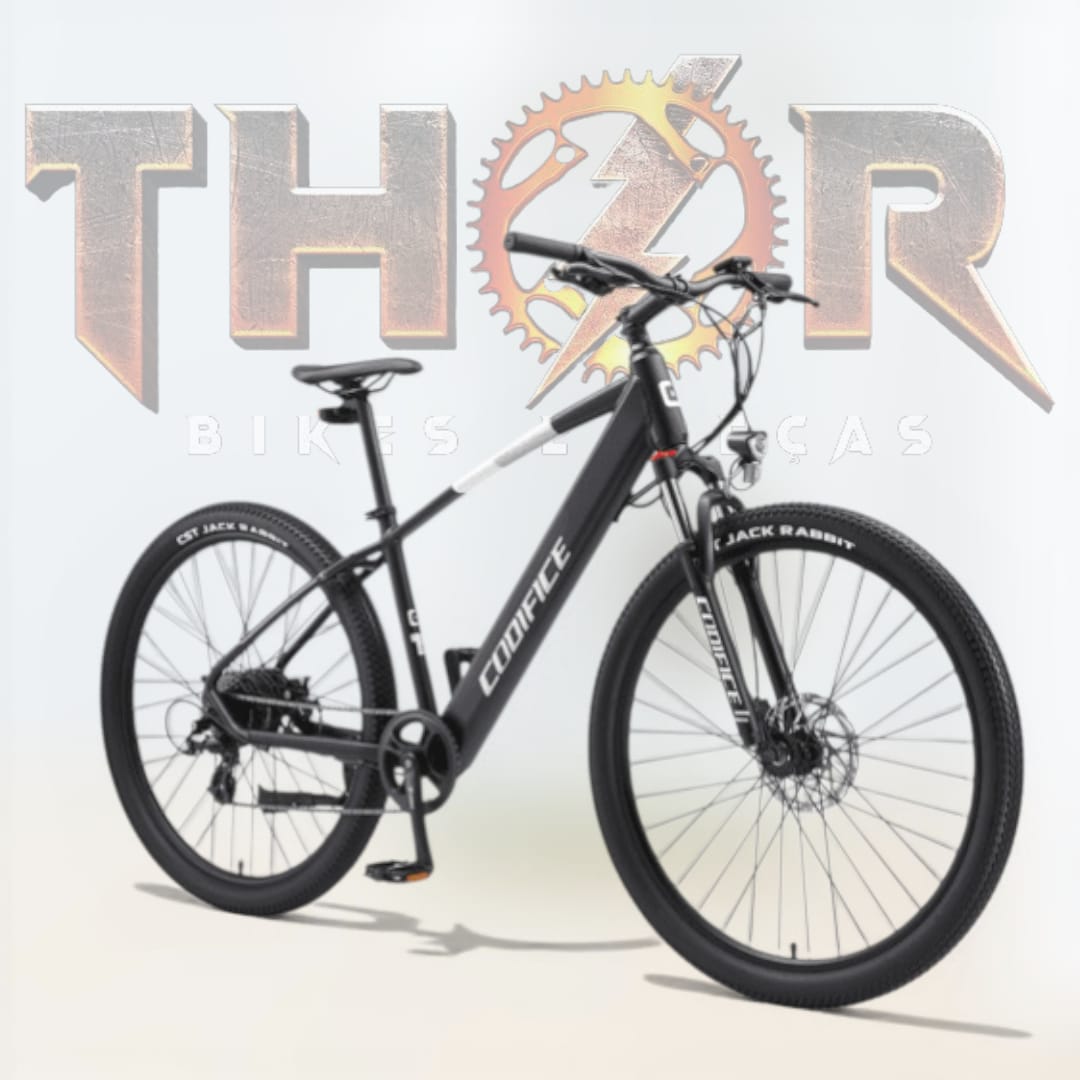 BICICLETA ELETRICA ARO 29 x 2.25 INCEPTION 8VEL 350W TAM 17 PRETA