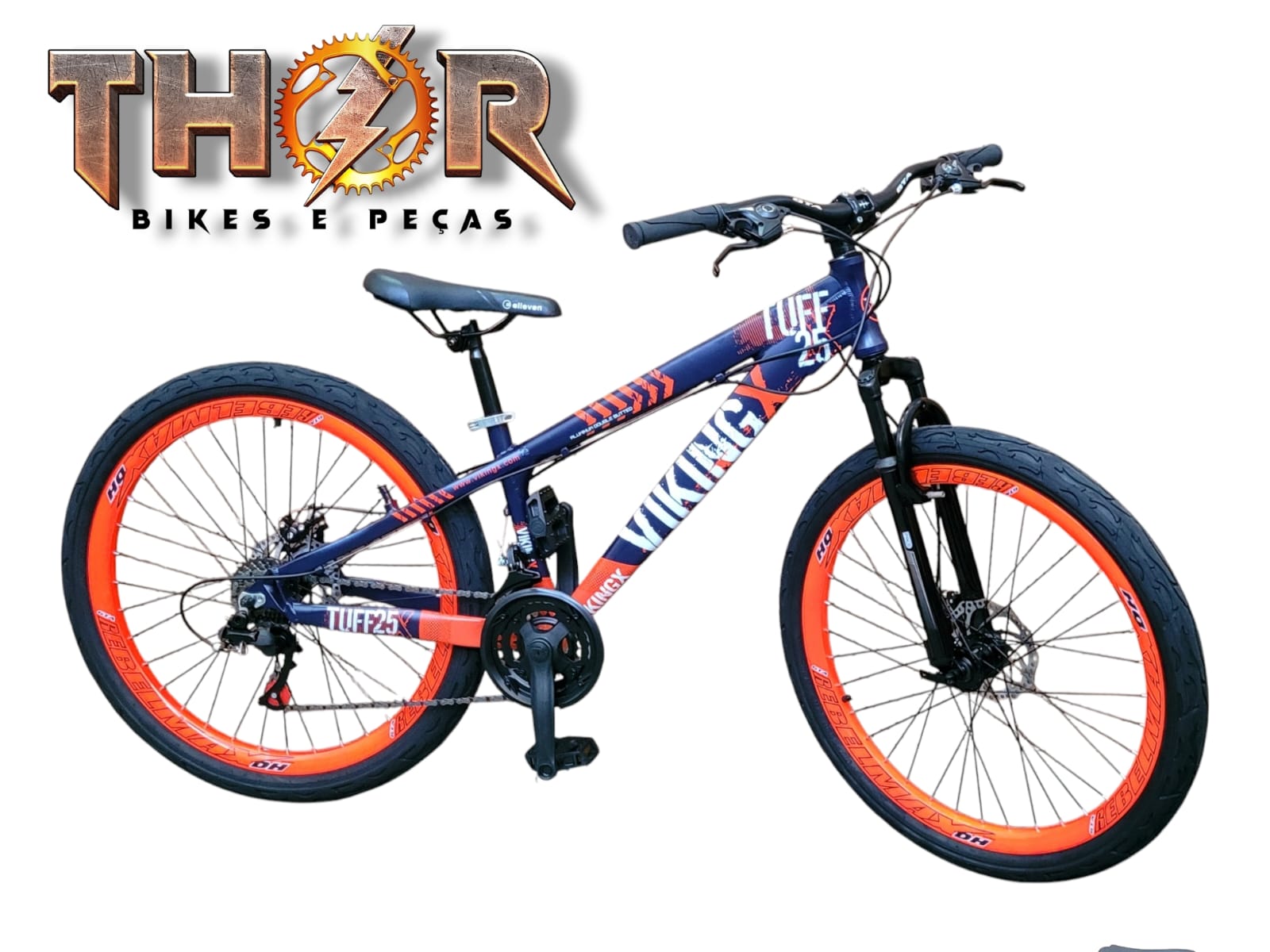 BICICLETA 26 VIKINGX C/ 21V FREIO DISCO - Imagem 1