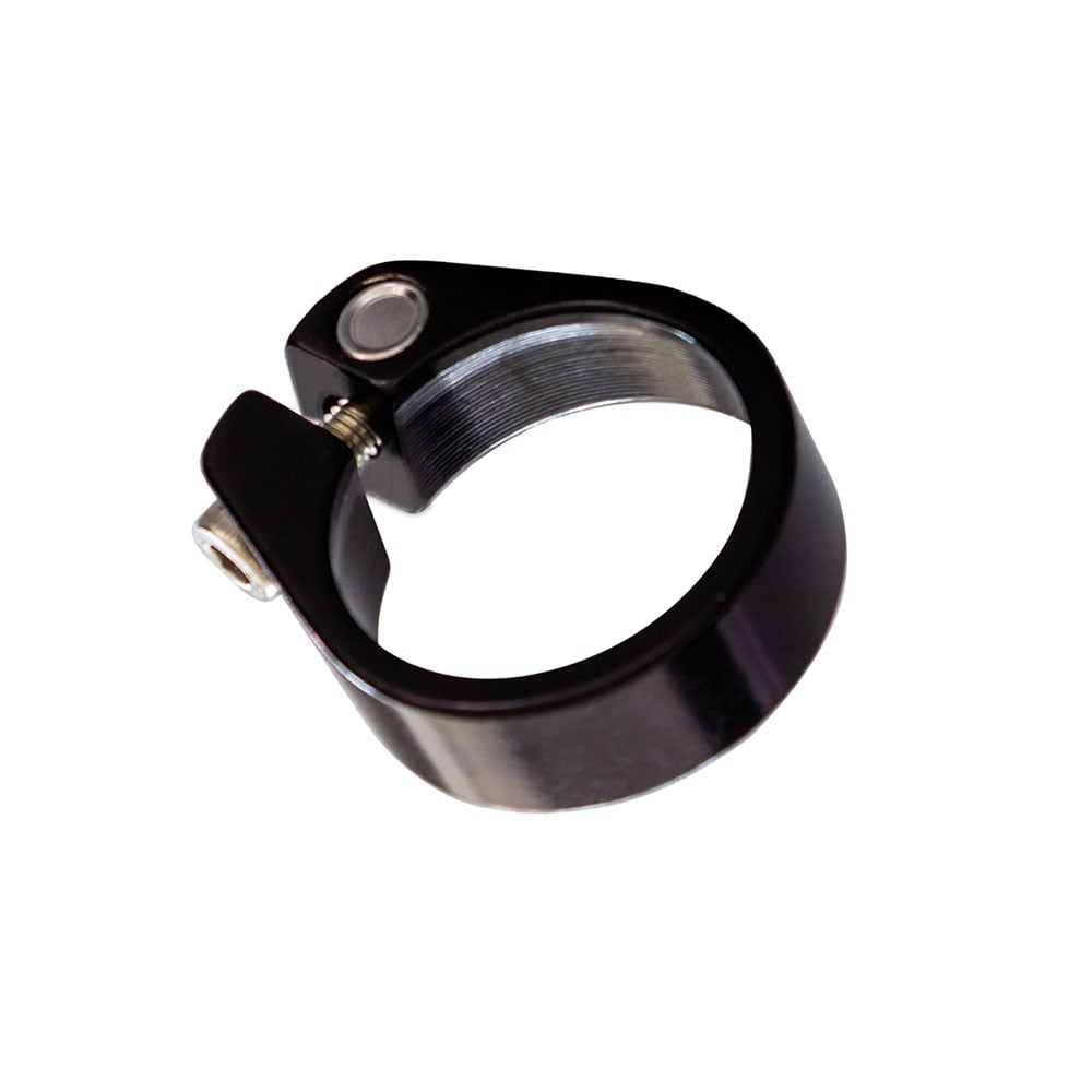 ABRAÇADEIRA SELIM ALUM 34.9x15MM PRETA C/ PARAFUSO