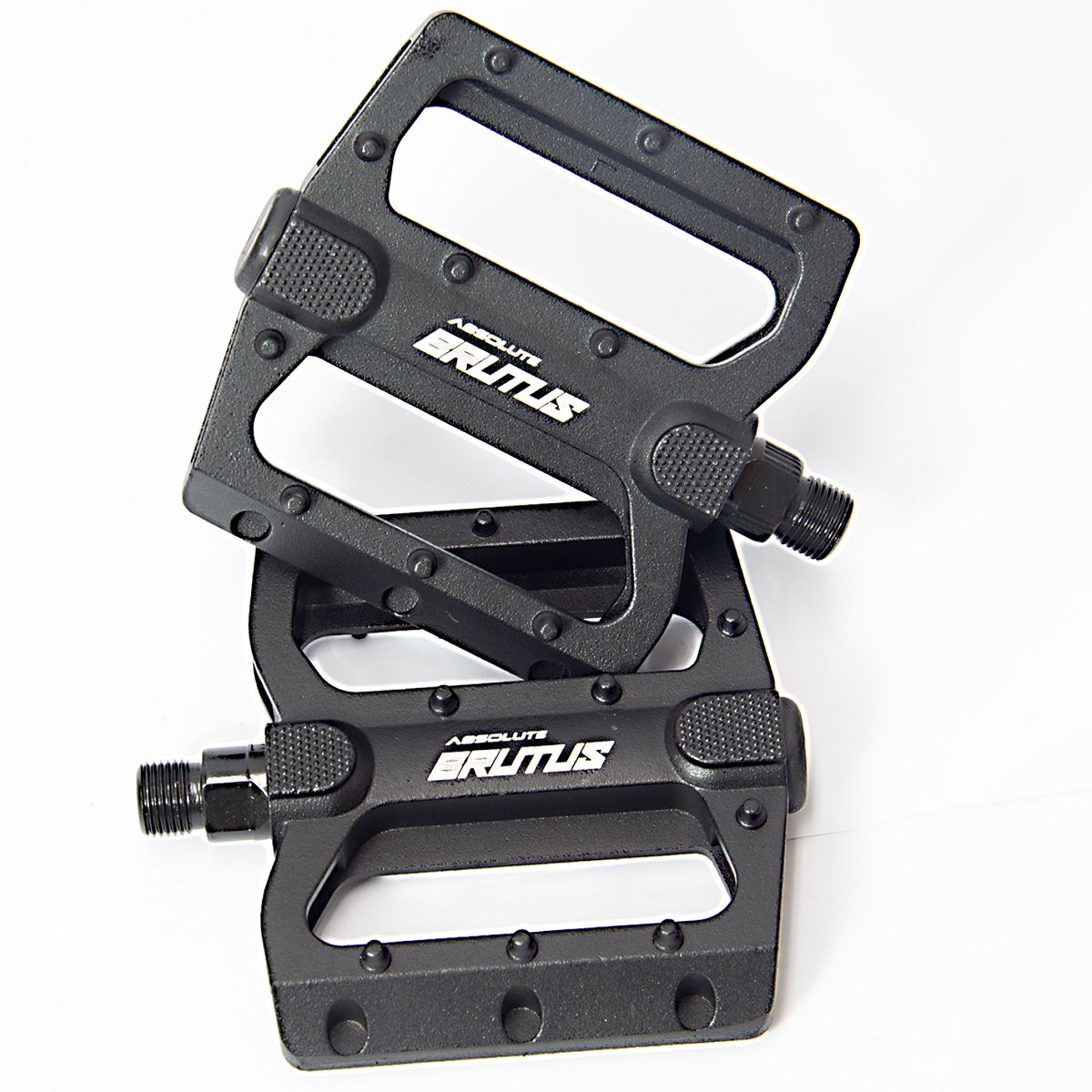 PEDAL PLATAFORMA ALUM 9/16 BRUTUS PRETO - ABSOLUTE - Imagem 1
