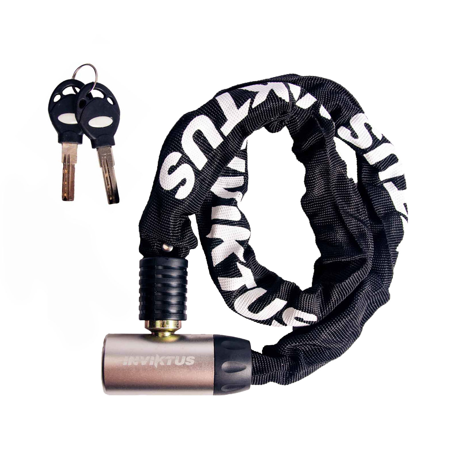 CADEADO CORRENTE ENCAPADO 6MM X 0,90 MT - INVIKTUS