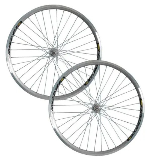 RODA MONTADA AERO 26 (PAR) - POLIDA