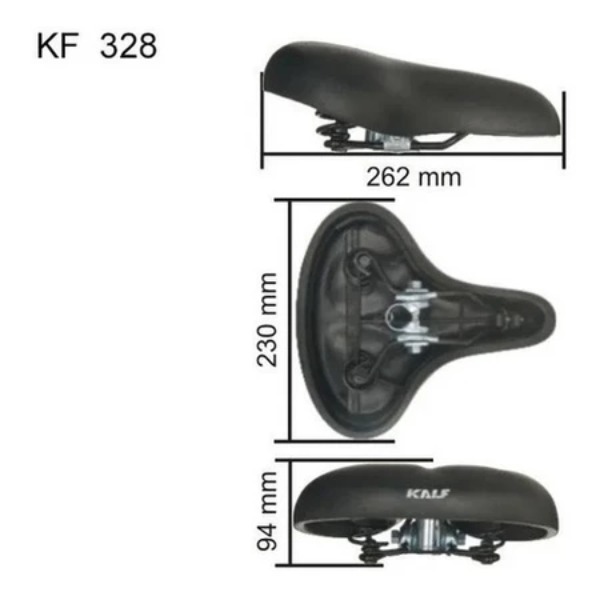 SELIM 2 MOLAS CARBONO - KALF 328CB - Imagem 2
