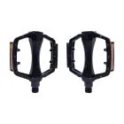 PEDAL PLATAFORMA ALUM PRETO 9/16 - IMPORTADO - Imagem 1