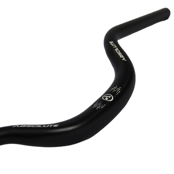 GUIDAO MTB ALUM PRETO 31.8x720 ALT 80MM - ABSOLUTE