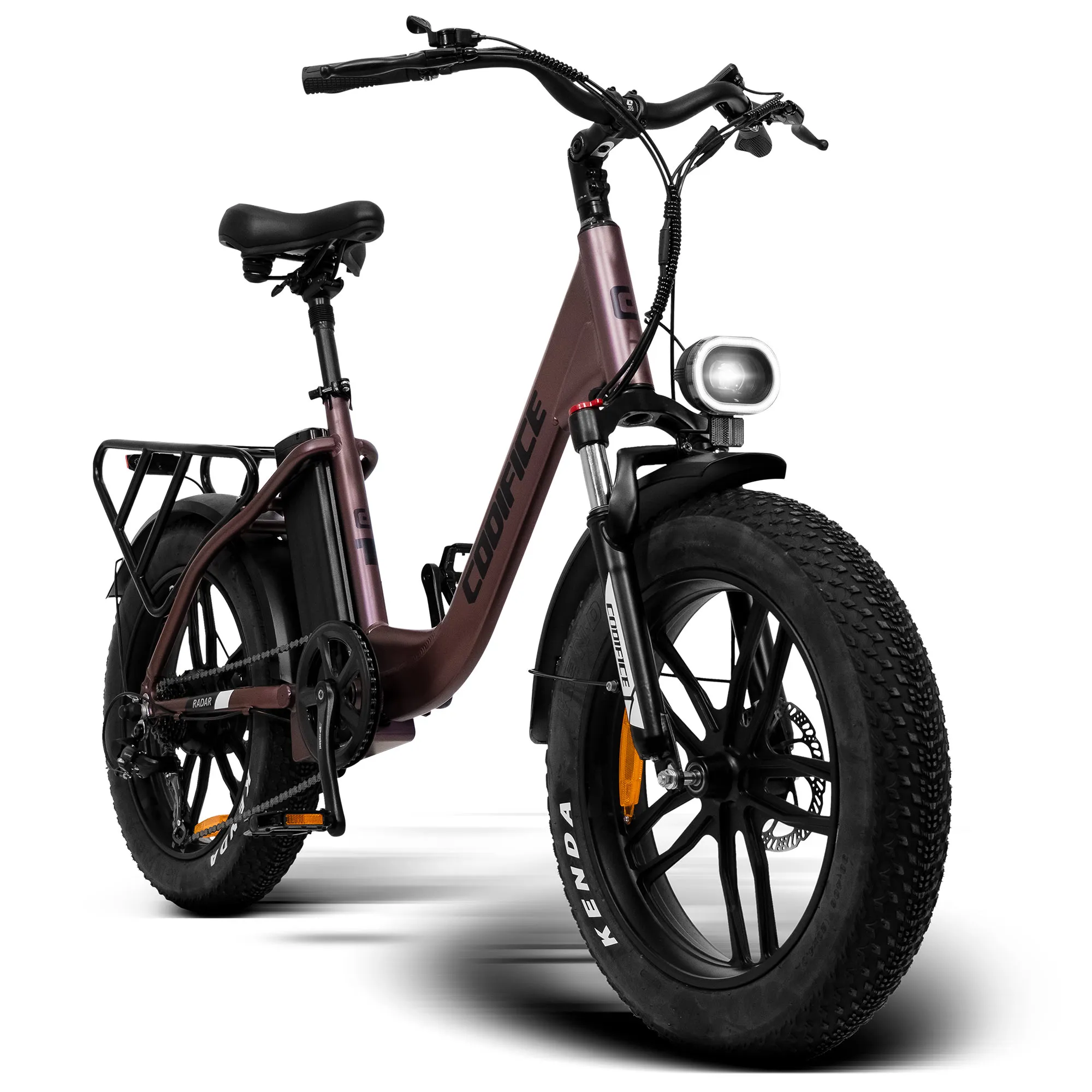 BICICLETA ELETRICA ARO 20 x 4.00 RADAR 7VEL 350W - Imagem 4