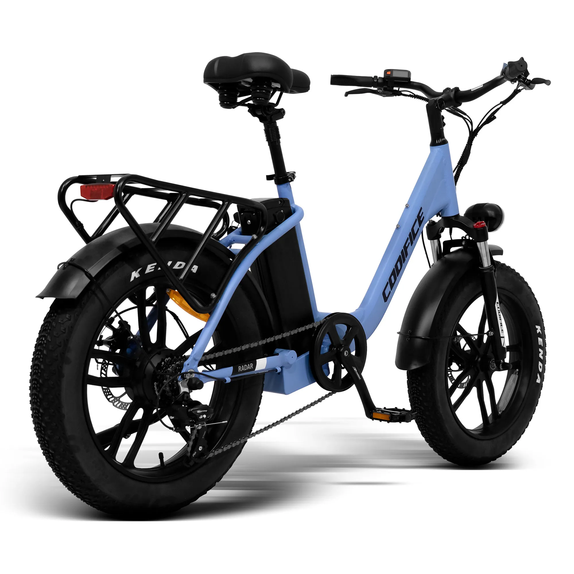 BICICLETA ELETRICA ARO 20 x 4.00 RADAR 7VEL 350W - Imagem 2
