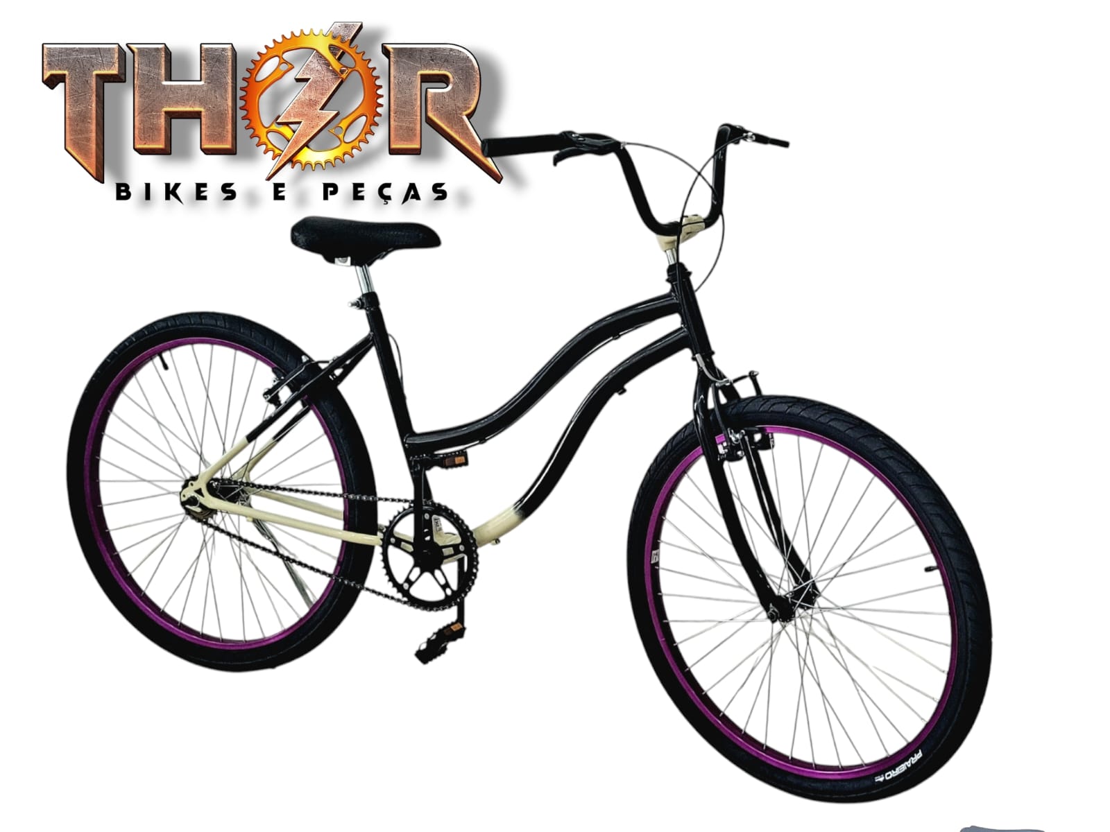 BICICLETA 26 BEACH FEMININA - Imagem 2