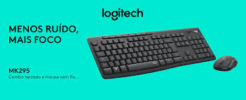 Kit Teclado e Mouse sem Fio, LOGITECH MK 295 - Imagem 2