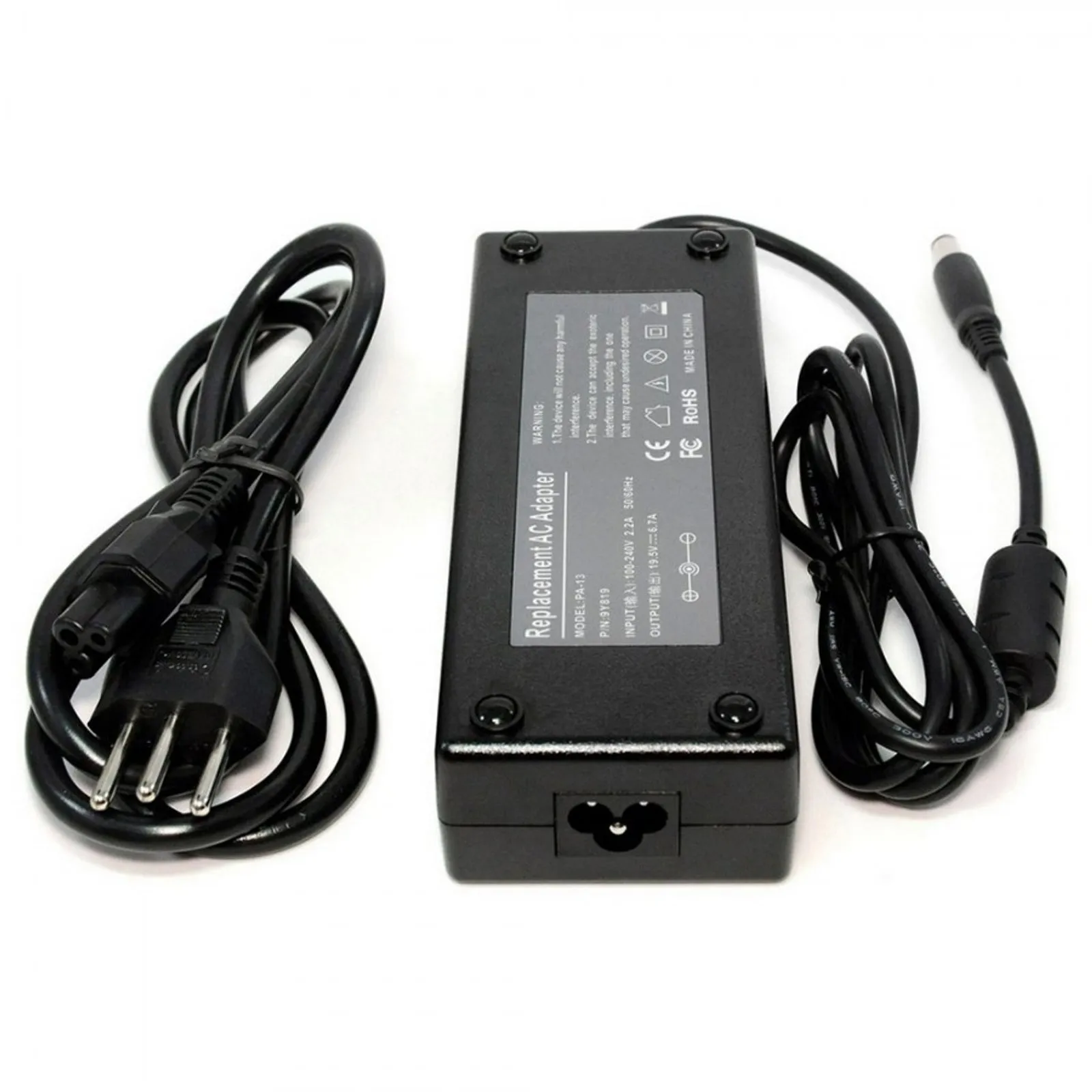 Fonte Notebook 19.5V 6.7A 130W - Conector 7.4 x 5.0 mm (DELL) - Imagem 3