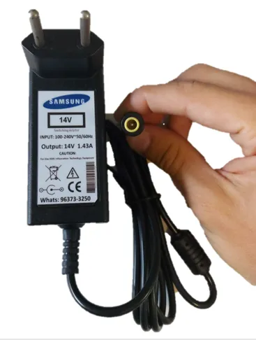 Fonte Monitor SAMSUNG 14V - Conector com pino central