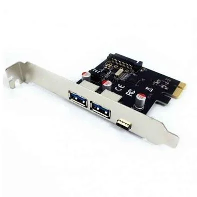Placa PCI-e USB 3.0 2 Portas + 1 USB-C, DEX DP-33C - Imagem 2