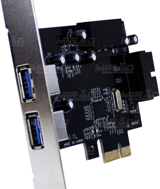 Placa PCI-e USB 3.0 2 Portas, DEX DP-23 - Imagem 3