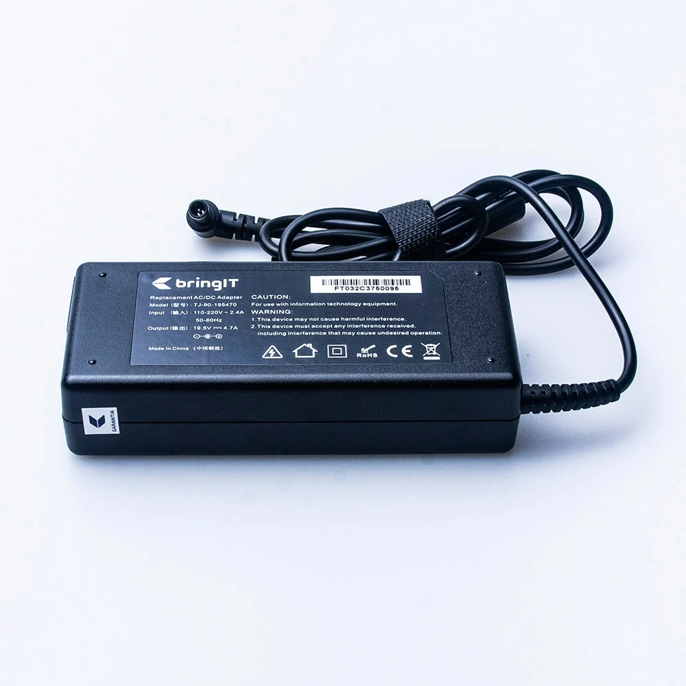 Fonte Notebook 19.5V 4.7A 92W - Conector 6.5 x 4.4 mm (SONY) FT032 - Imagem 2